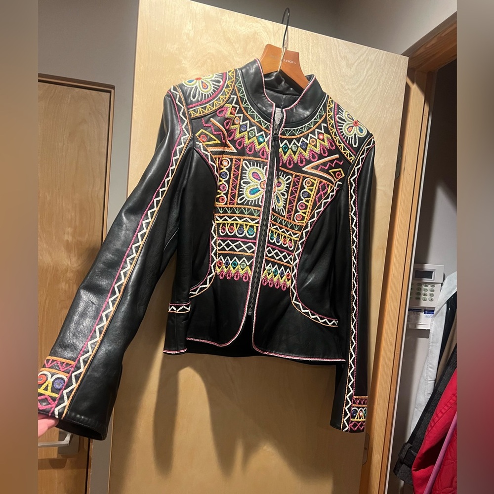 Colorful Embroidered Jacket